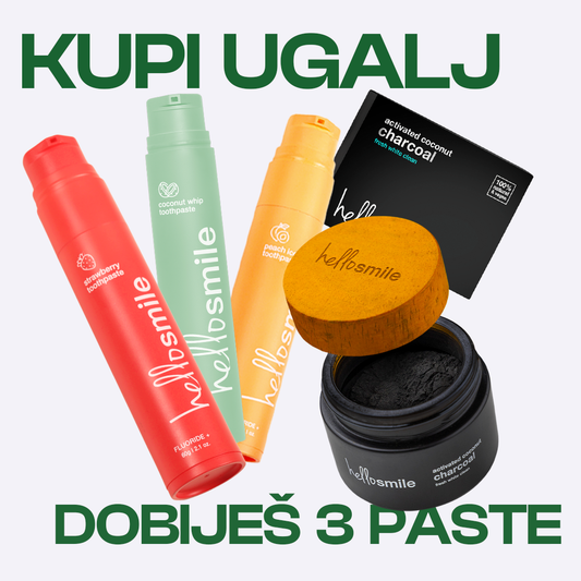 Kupi Ugalj i Dobiješ 3 Paste